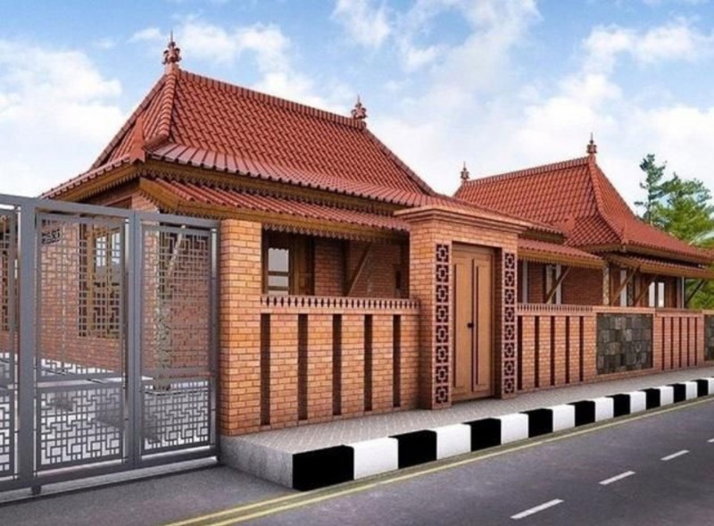 Ide Gambar Pagar Rumah Batu Bata Bali