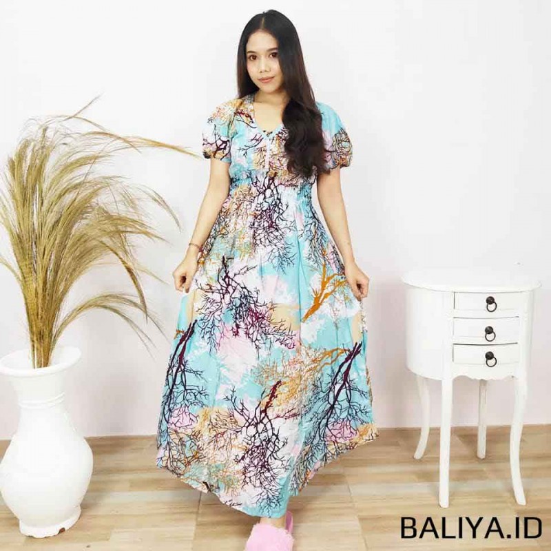 Baju Daster Rumahan Moza Motif Ranting