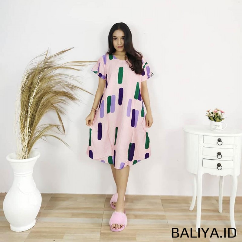 Daster Payung Terbaru Motif Balok