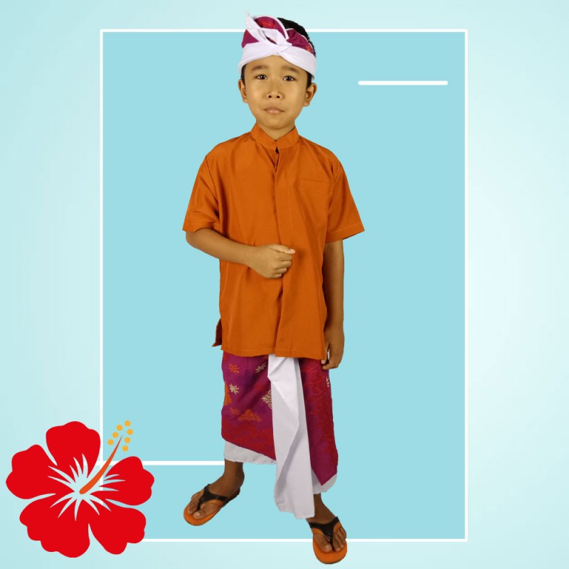 Kamen Katun Bordir Anak Modern