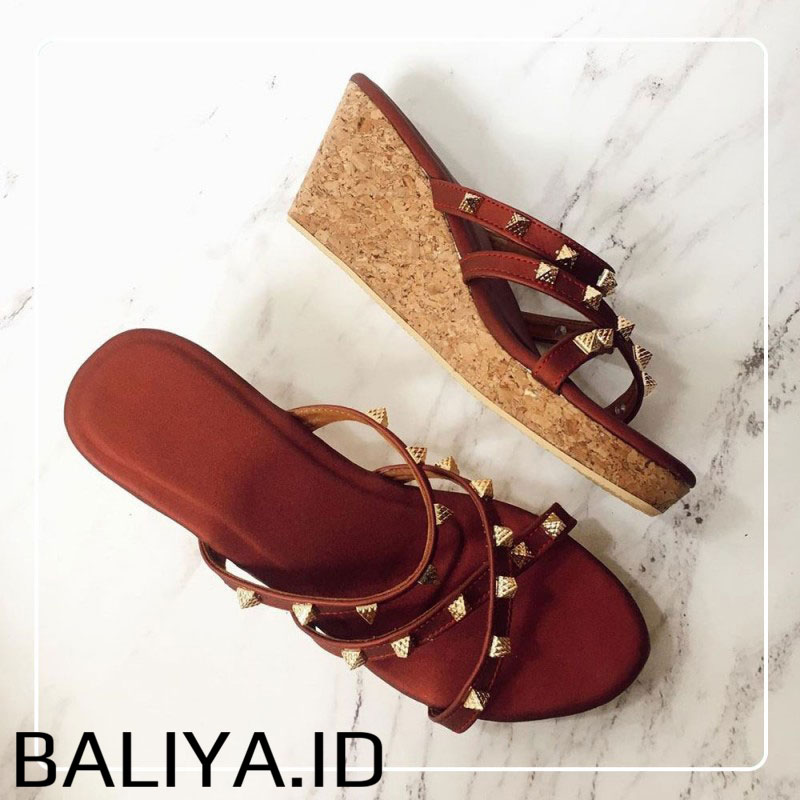 Sandal Wedges Bali Terbaru