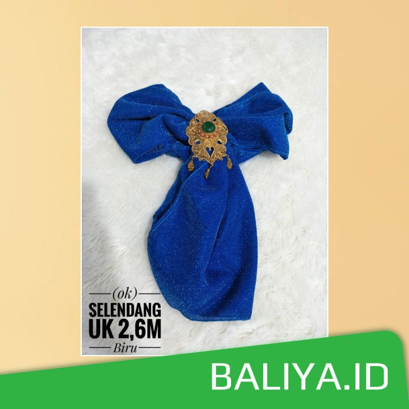 Selendang Warna Biru