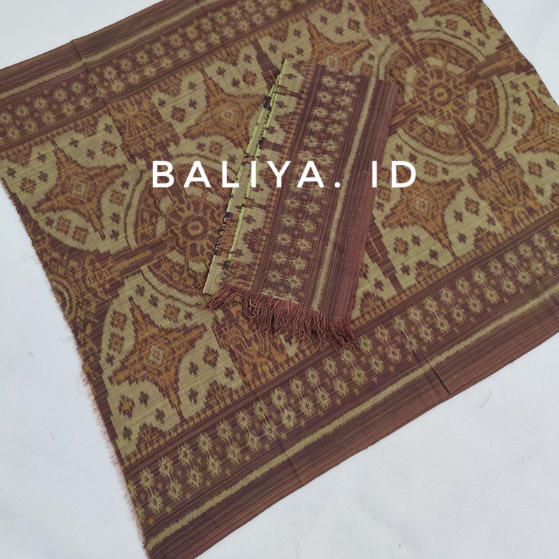 kamen endek bebali motif lobeng army baliya