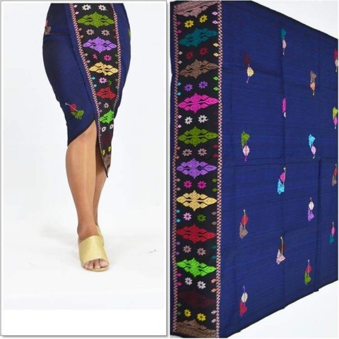 tenun songket negara biru