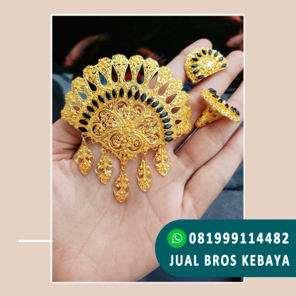 Inilah 5 Pilihan Bros Baju Kebaya Yang Elegan Untuk Pengantin