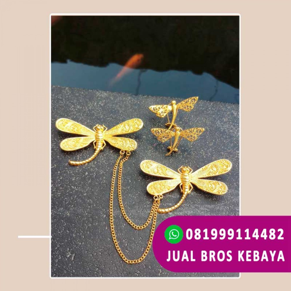 Bros Kebaya Motif Capung