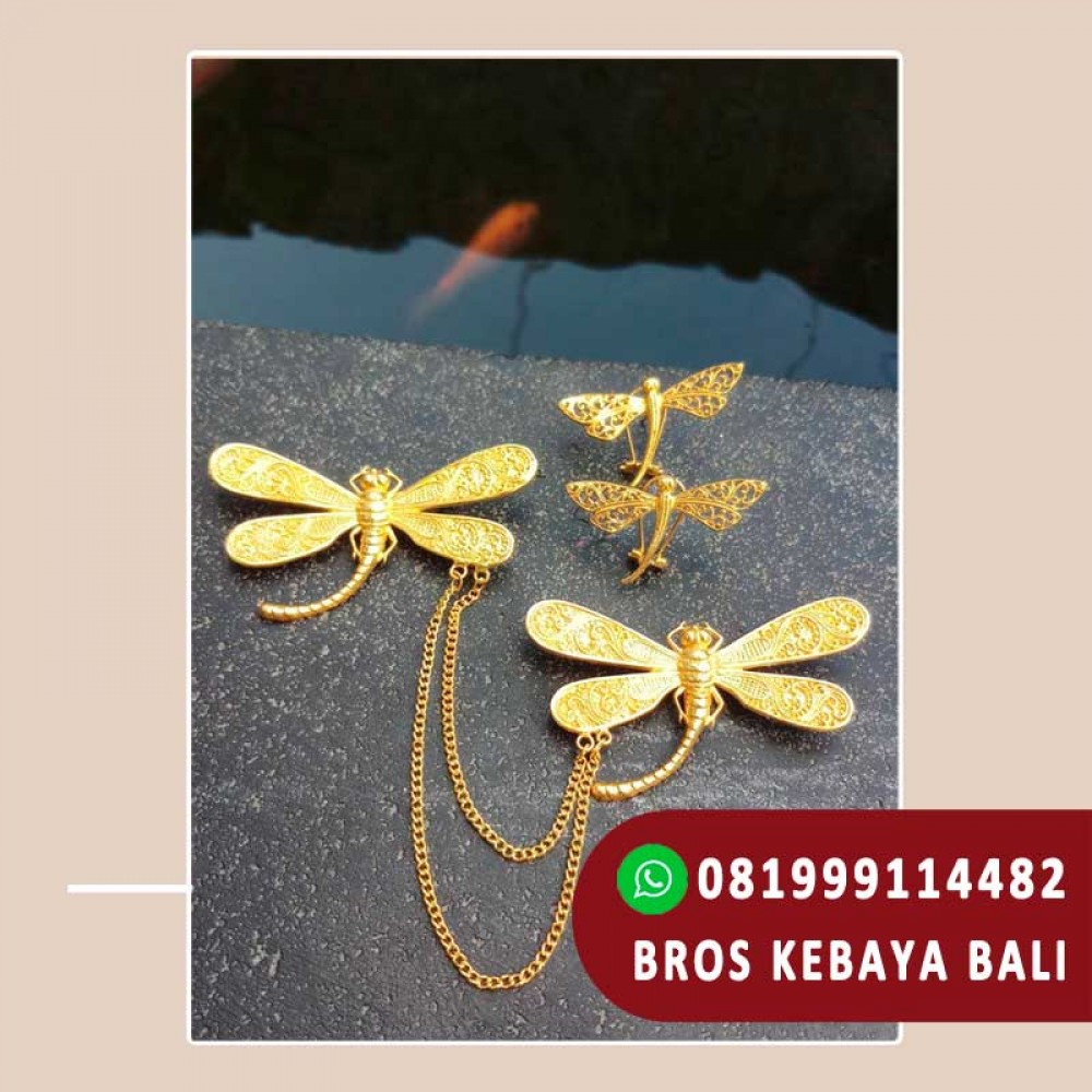 Bros Kebaya Motif Capung