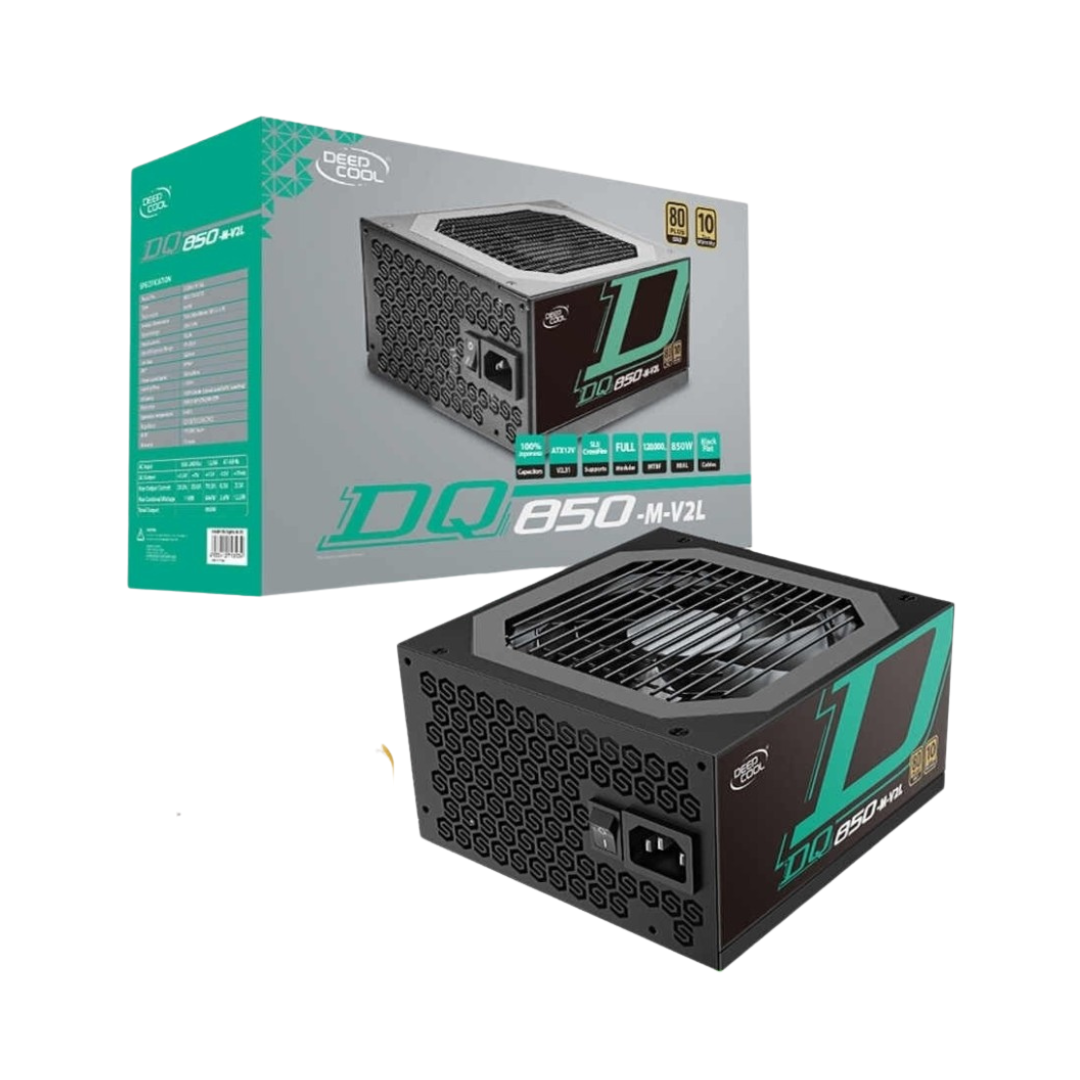 PSU DEEPCOOL PQ850M 850W 80 PLUS GOLD FULL MODULAR POWER SUPPLY