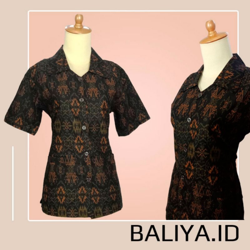 Baju Endek Wanita Untuk Kerja