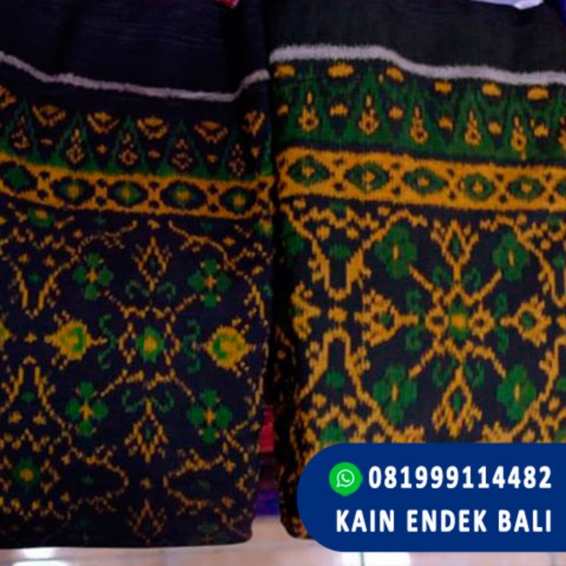 Kain Endek Motif Encak Saji