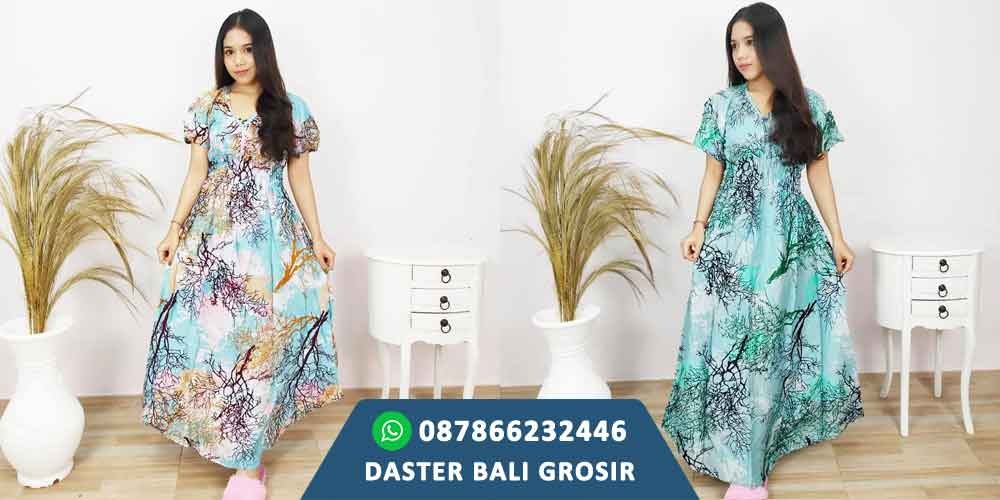Daster Bali Panjang Lengan Pendek