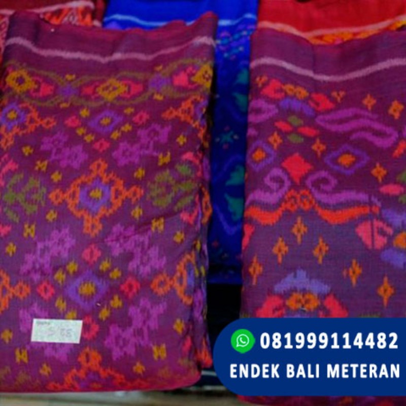 Bahan Kain Endek Bali