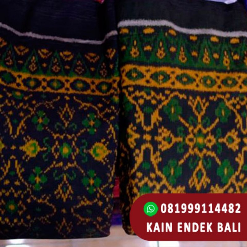 Kain Endek Motif Encak Saji