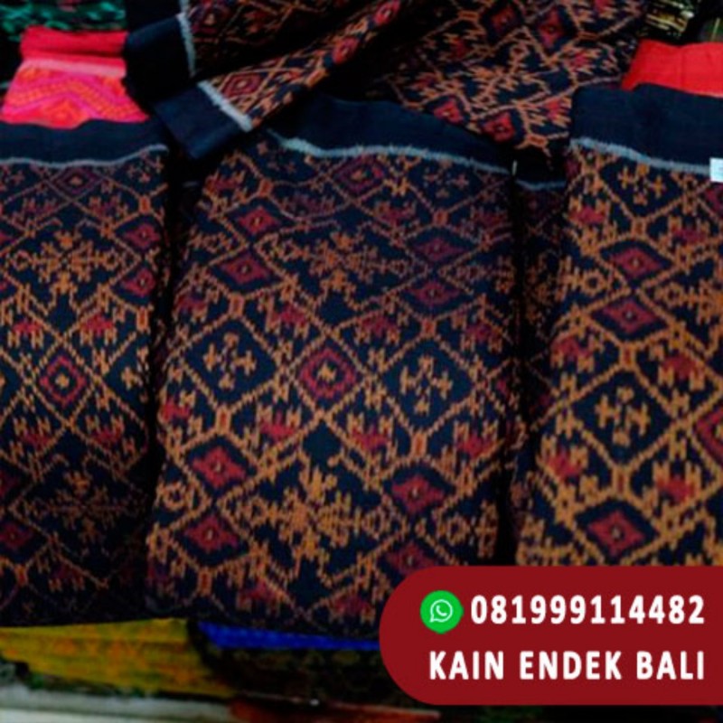 Kain Endek Untuk Baju Kerja