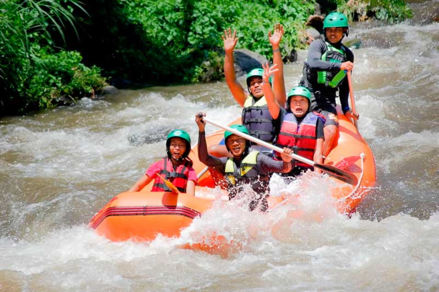 Ayung River Rafting Bali