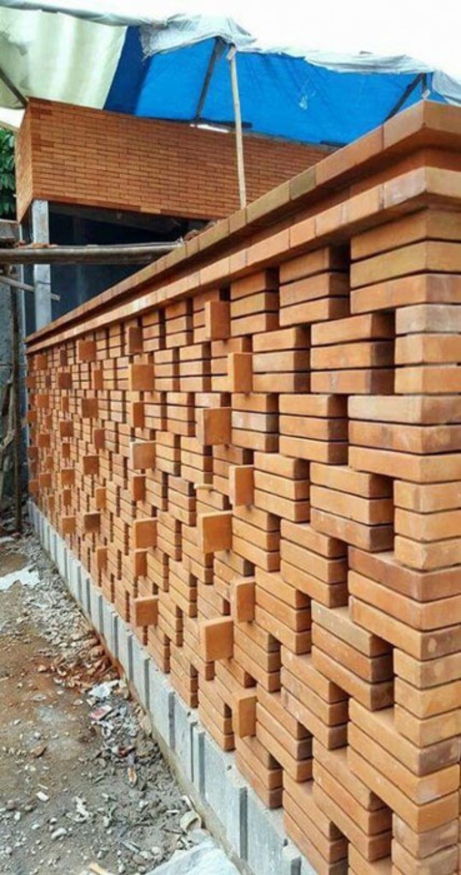 Pagar Rumah Batu Bata