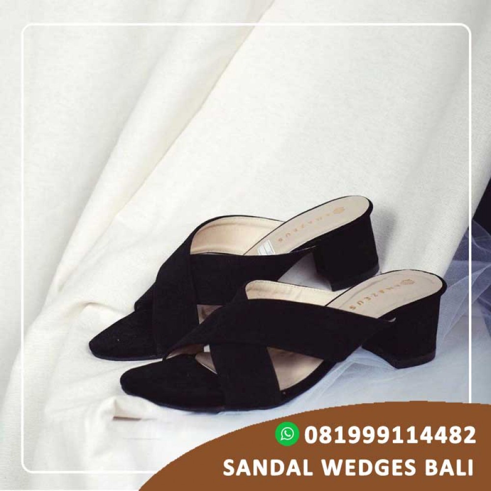 Sandal Jepit Heels Wanita
