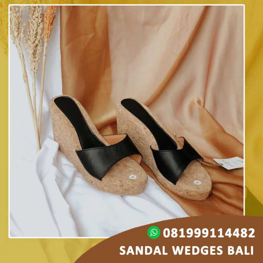 Sandal Wanita Heels Pendek