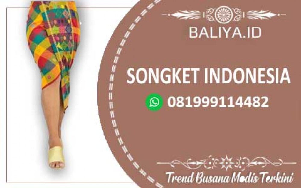 Kain Songket Bordir Bali