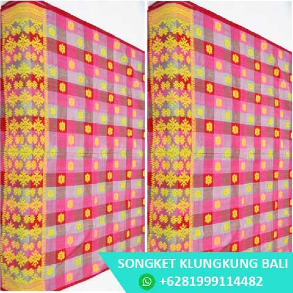 Kain Songket Bali Untuk Baju Kurung