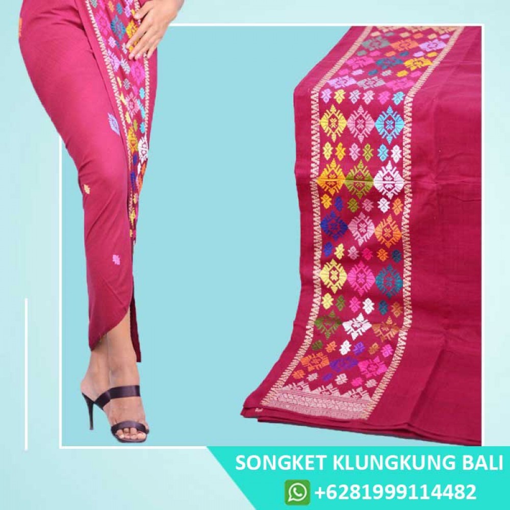 Songket Kain Tradisional Bali