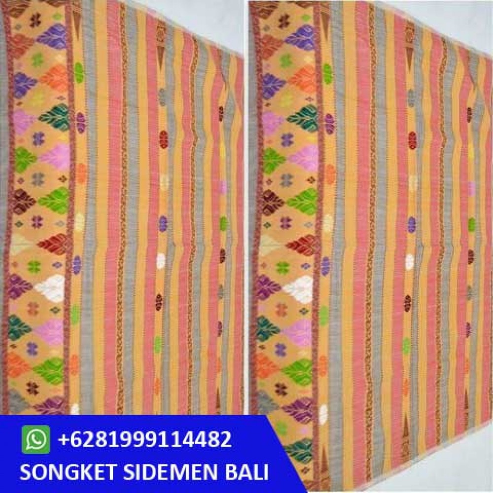 Kain Songket Bali Asli