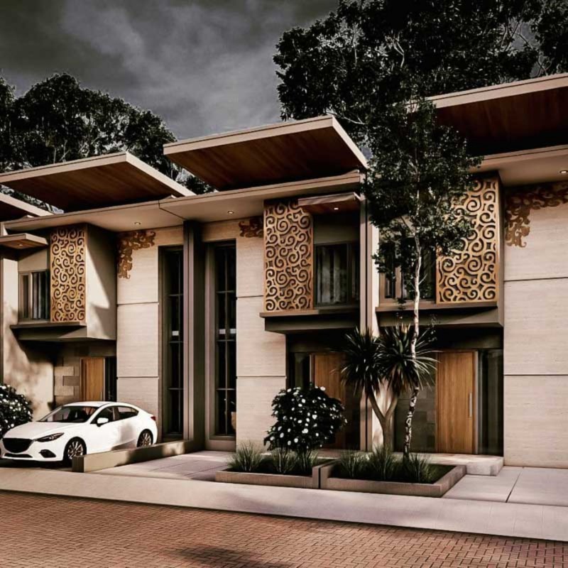 Desain Rumah Bali Minimalis