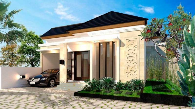 Rumah Minimalis Bergaya Bali