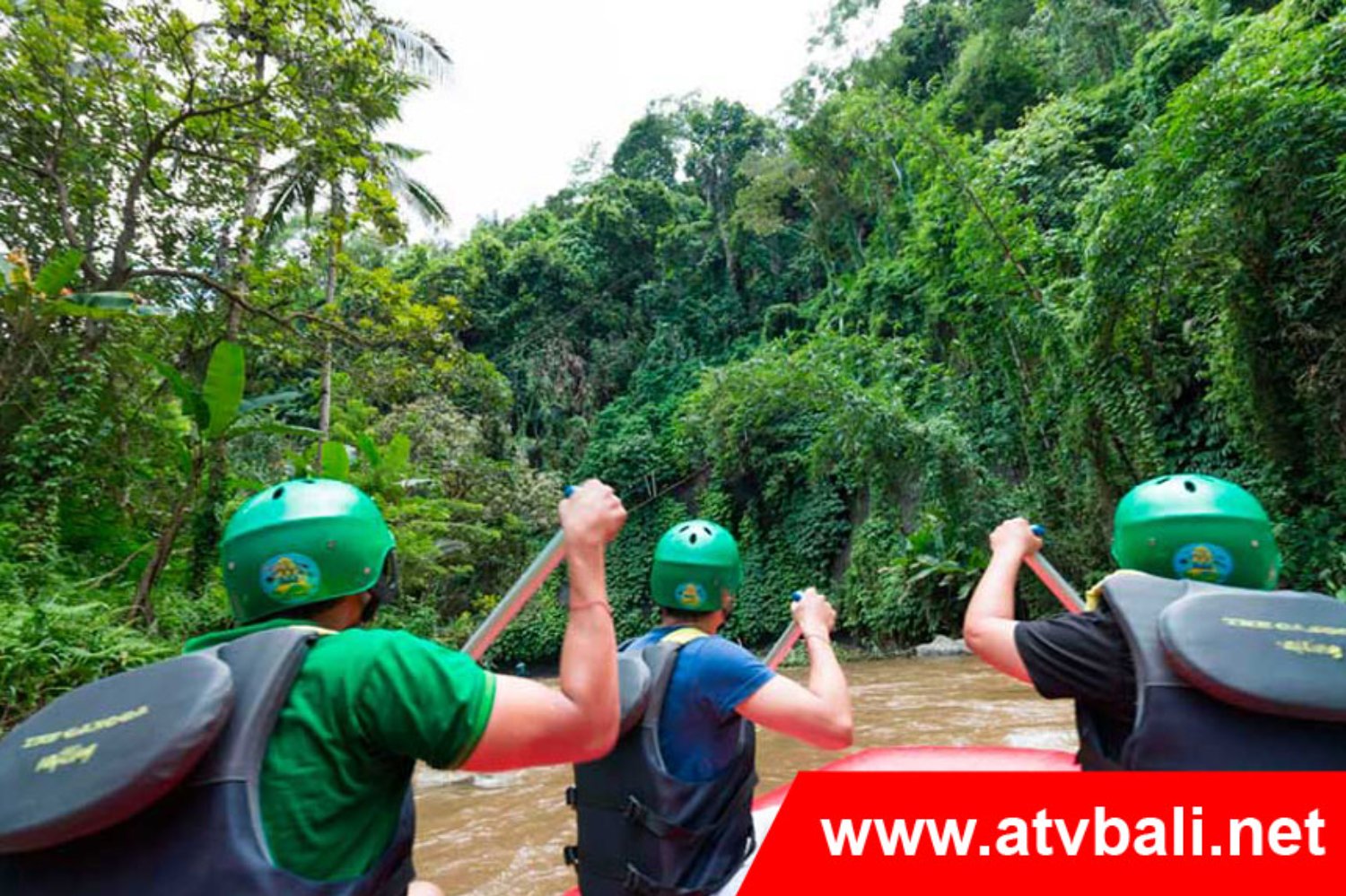 Rafting area Bali