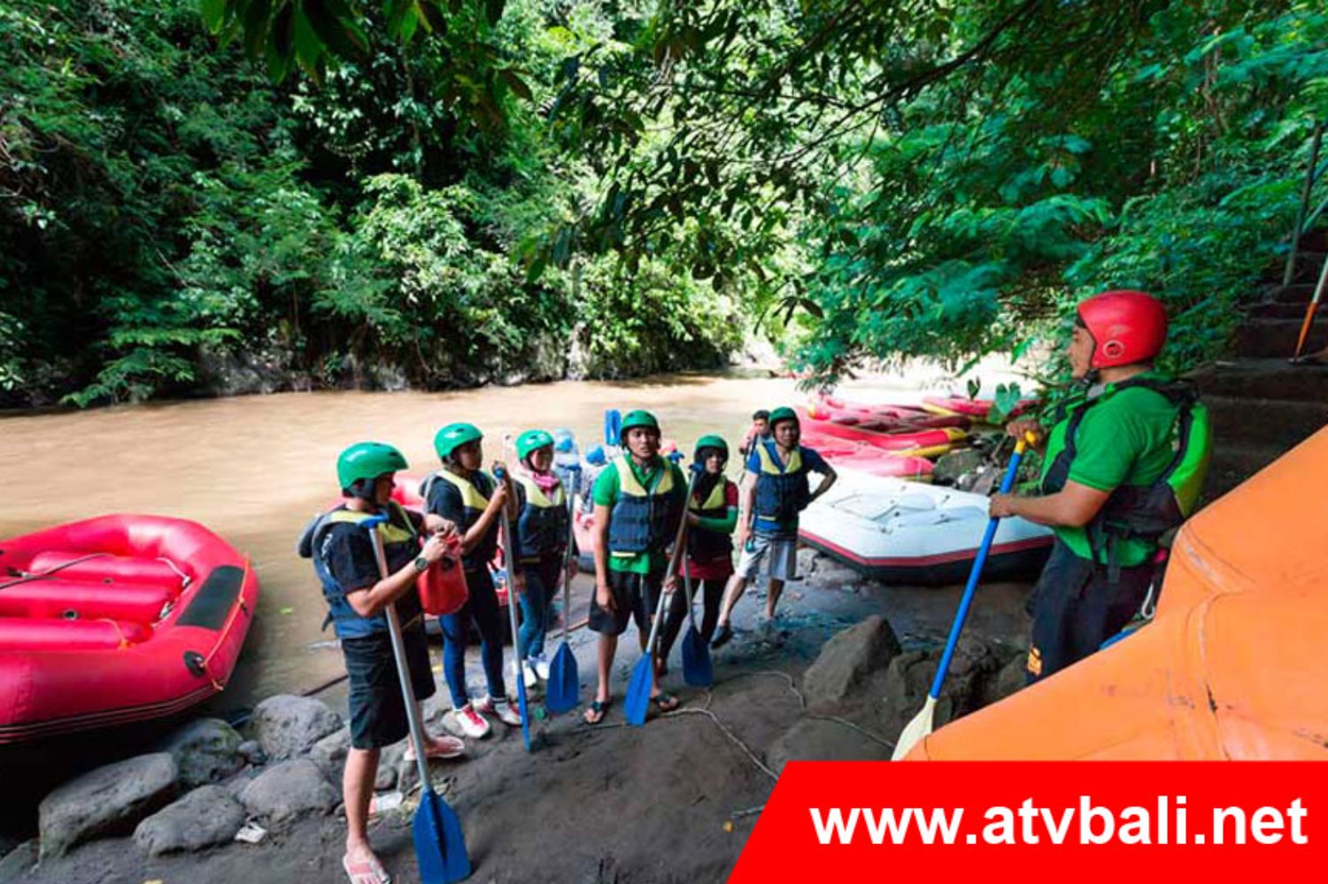 Rafting di Bali